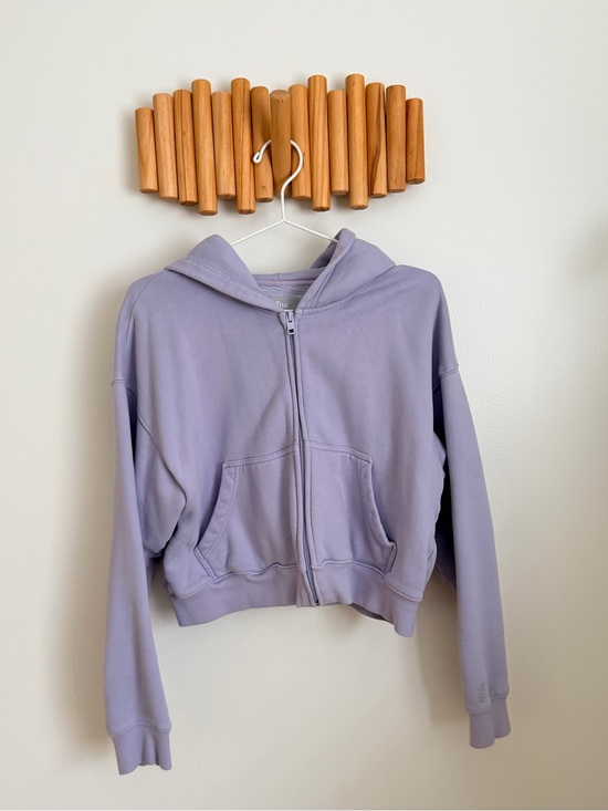 TNA Other - ARITZIA TNA Cropped Zip-Up Hoodie - Lavender